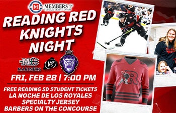 More Info for Reading Red Knights Night