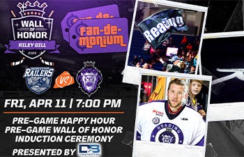 More Info for Wall of Honor & Fandemonium Night