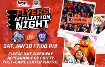 More Info for Flyers Affiliation Night