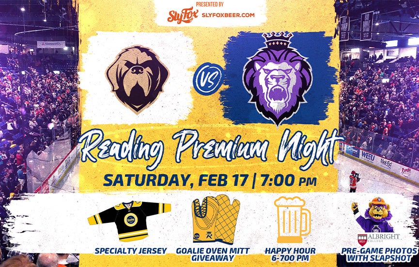 Reading Royals vs Newfoundland Growlers